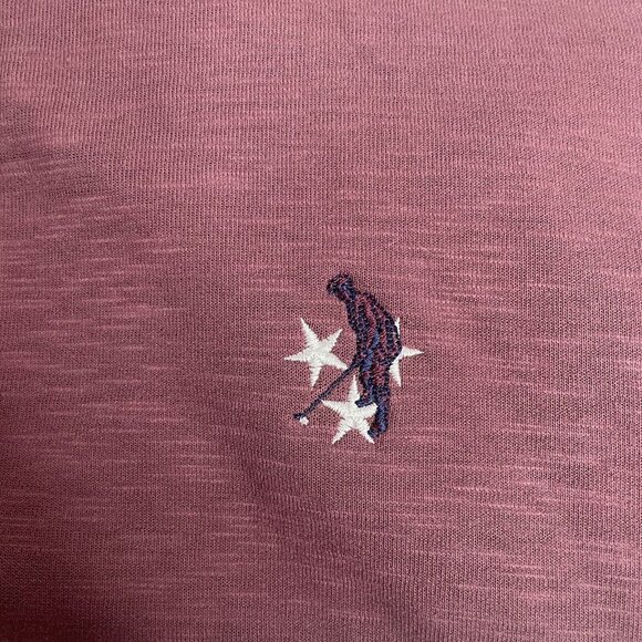 Adidas Size M Men's Golf Pullover Henley Long Sleeve Button Embroidered Logo - Picture 2 of 12